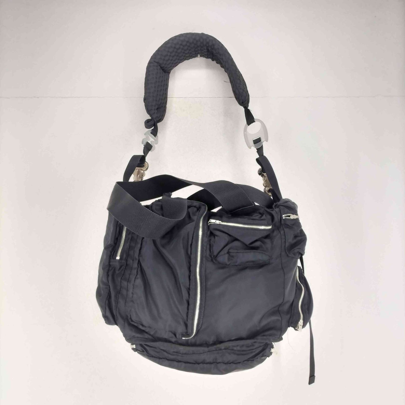 ◆MIKIOSAKABE ミキオサカベ◆10 pockets bag 10ポケットバッグ 10pockts_bag_Black_x_Pink_x_Pi