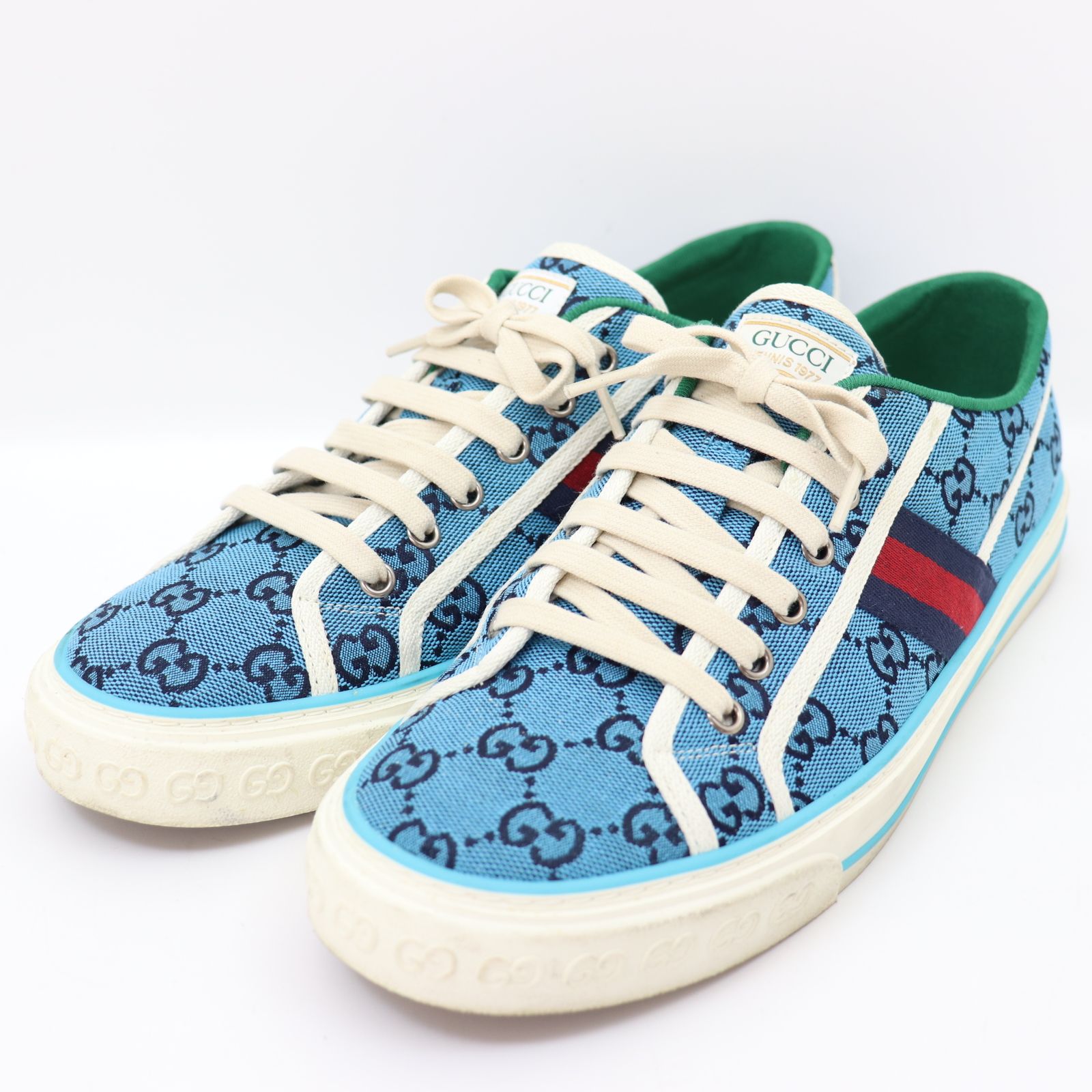 GUCCI GG柄 キャンバス TENNIS テニス 1977 スニーカー