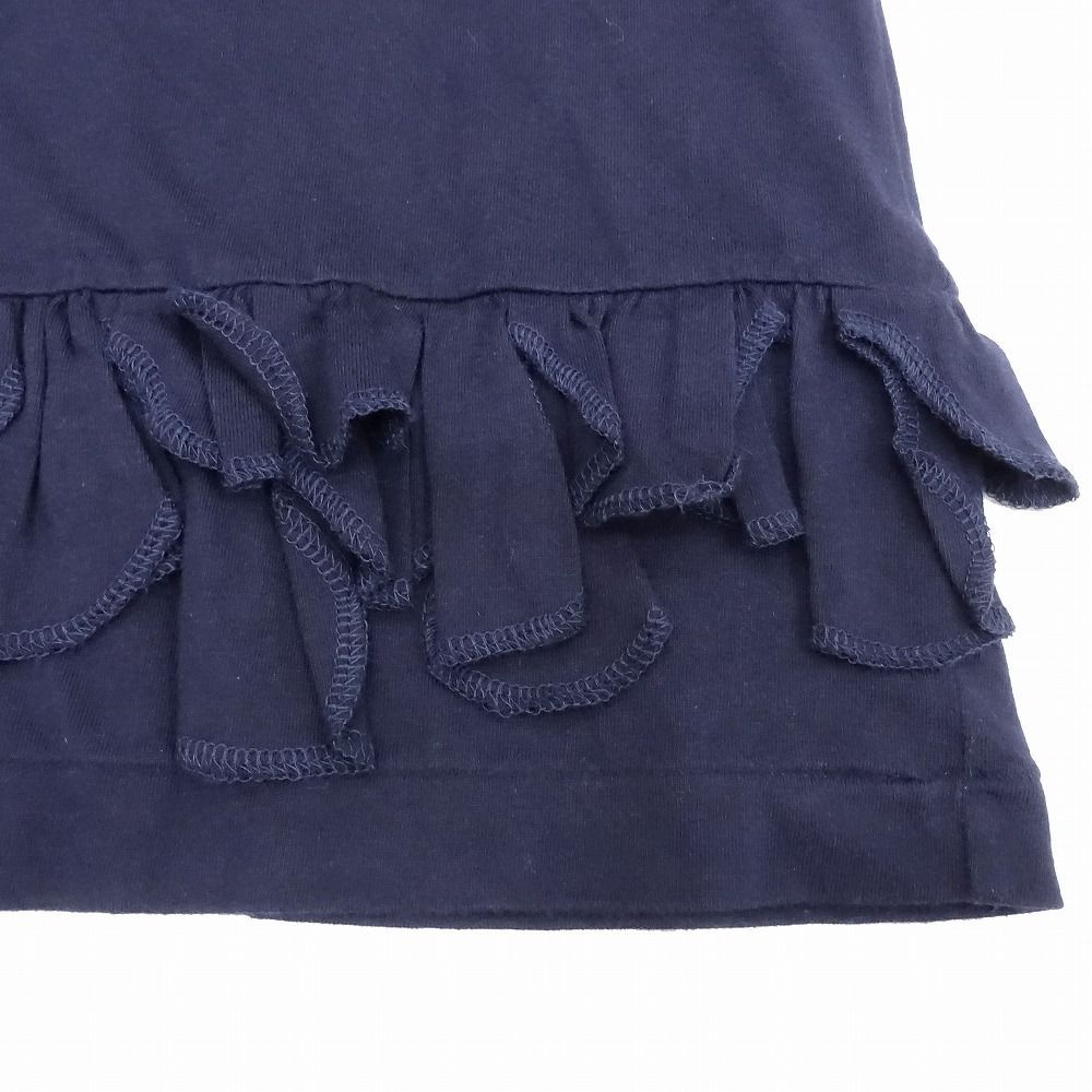 コムデギャルソン 袖フリル付きネイビー半袖Tシャツ COMME des GARCONS（Tシャツ(半袖/袖なし)）のフリマアイテム一覧