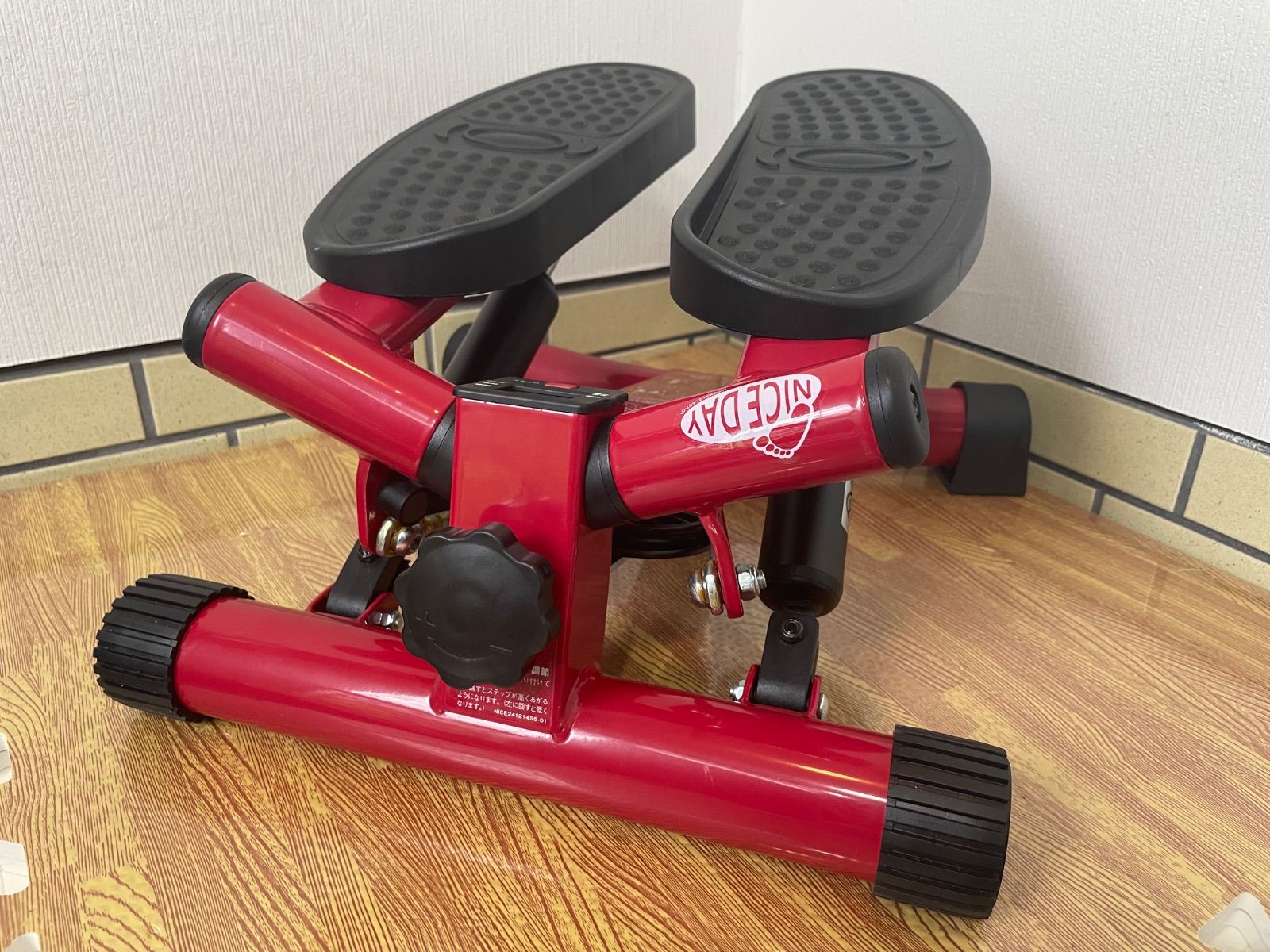 美品❗️ ショップジャパン ナイスデイ レッド ND-1 ステッパー 美品❗️ ショップジャパン ナイスデイ レッド ND-1 ステッパー