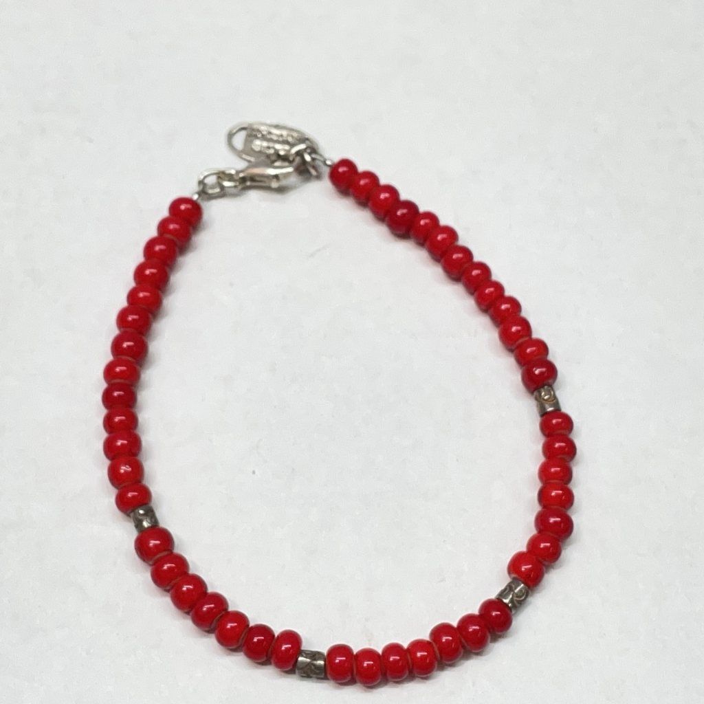 ARIZONA FREEDOM シルバー太陽神メタル ビーズ レザーブレスレット