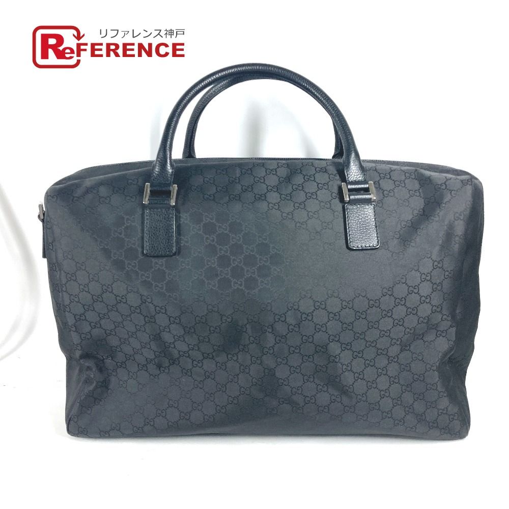 GUCCI グッチ ボストンバッグ GG ロゴ 190629 レザー/ナイロン - メルカリ