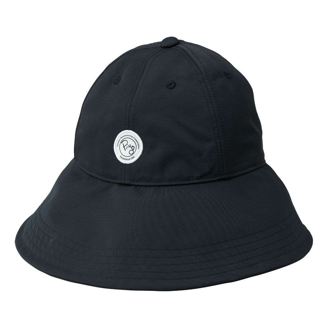 ping HW-L2509 CASUAL WIDE BRIM HAT BLACK 38227-02