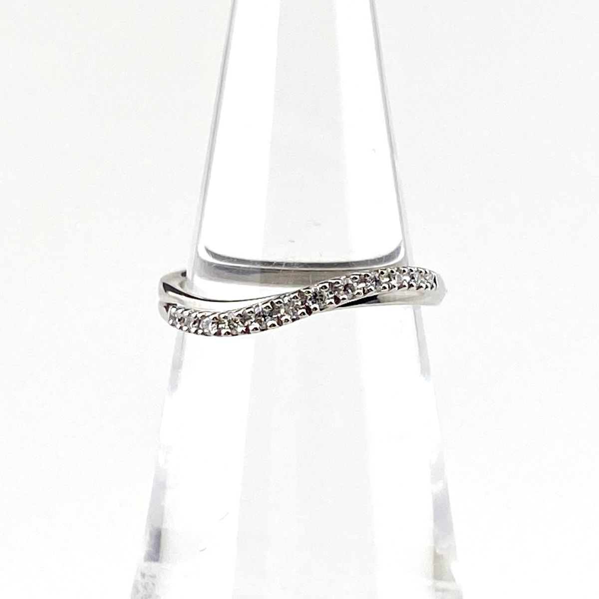 ヨンドシー 4℃ メレダイヤ デザインリング プラチナ 指輪 ディズニー  