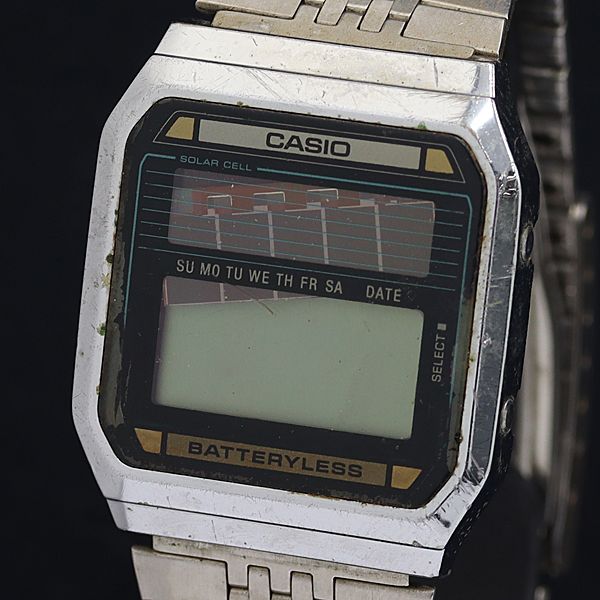 稼働 良品 カシオ ベビーG BLX-100 QZ デジアナ文字盤 ラウンド メンズ