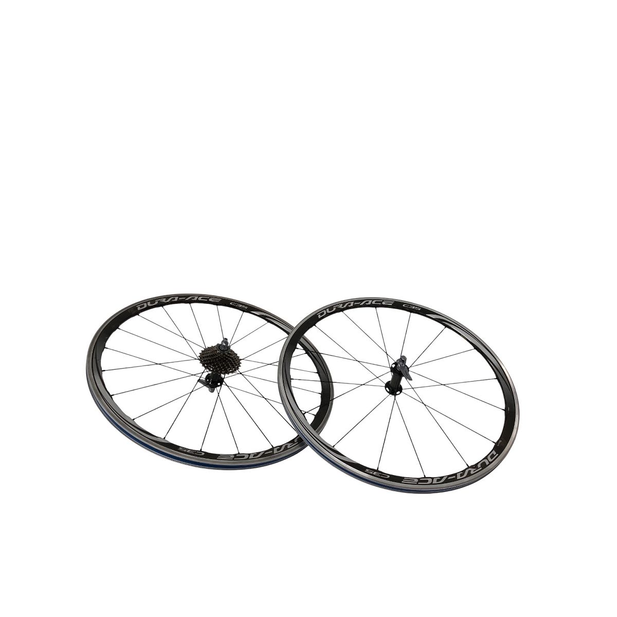 SHIMANO シマノ WH-9000-C35-CL DURA-ACE RIM カーボンホイールセット 良好 Z10513635