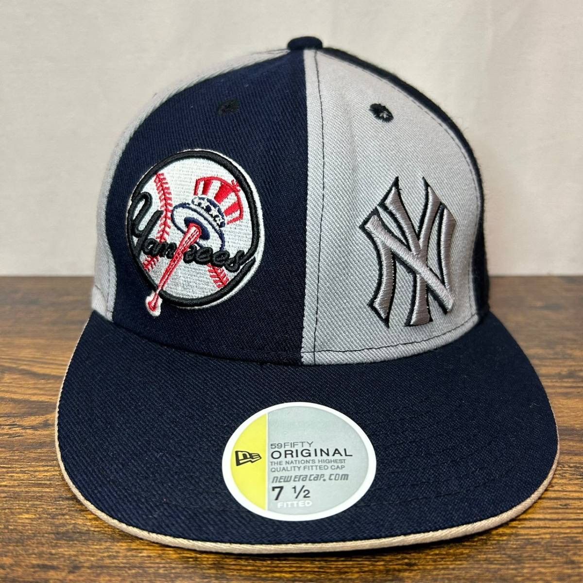 NEW ERA/ 5950ヴィンテージヤンキース 激レアUSA - キャップ