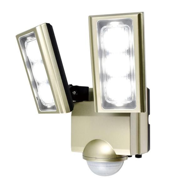 【新品・2営業日で発送】ELPA(朝日電器) 屋外用LEDセンサーライト AC100V電源(コンセント式) ESL-ST1202AC (1210985)