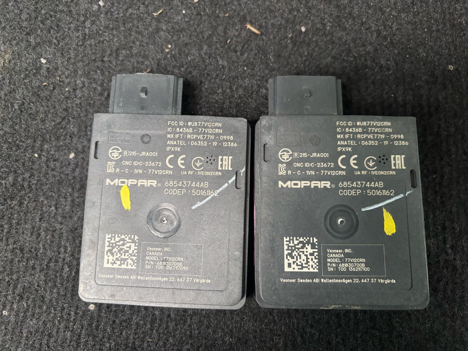 ジープ・コマンダー(H620)ブラインドスポットモニター　センサー　BSM ソナー　左右2個セット 中古