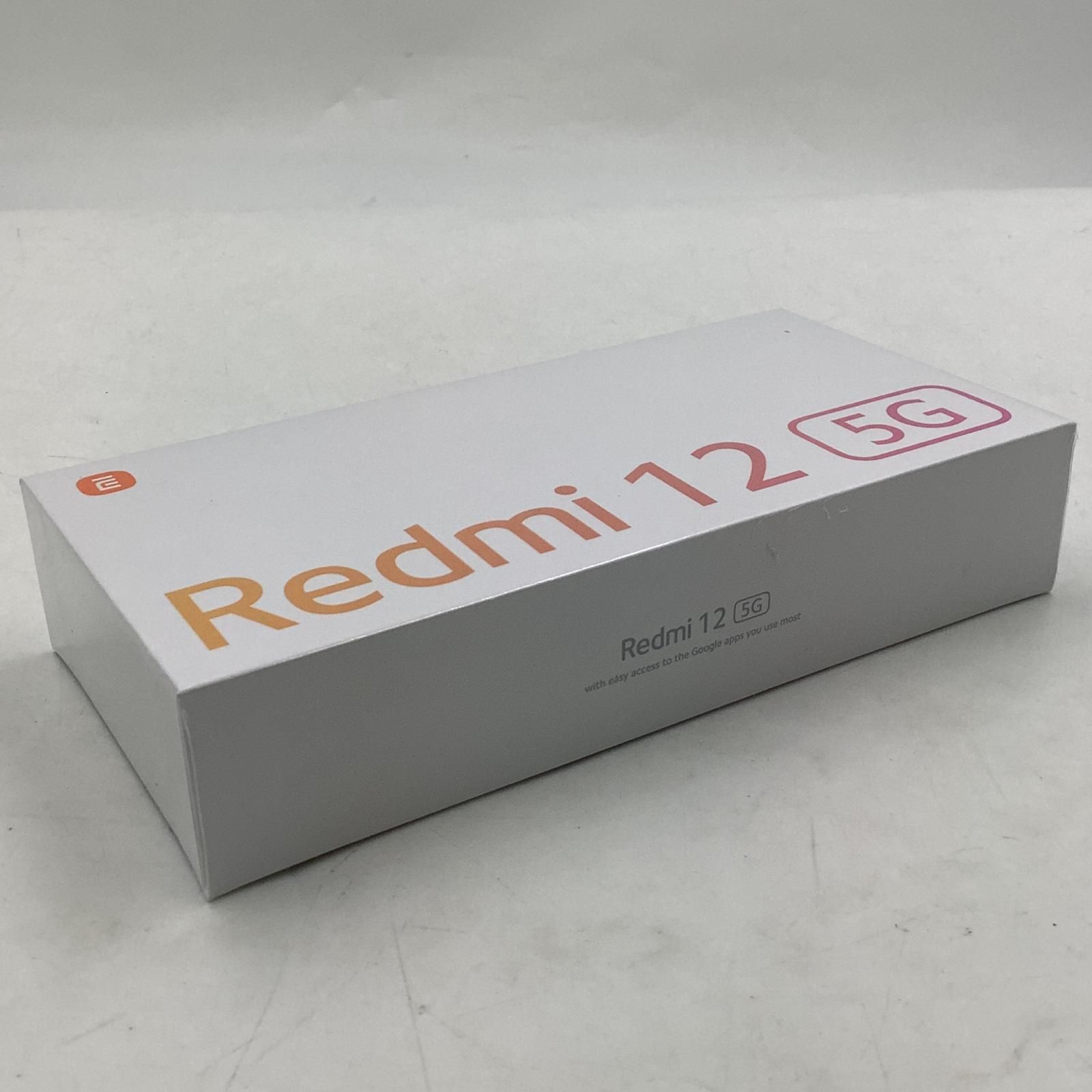 【全額返金保証】【最速発送】Xiaomi Redmi 12 5G 128GB スカイブルー Softbank 新品未開封 即納OK
