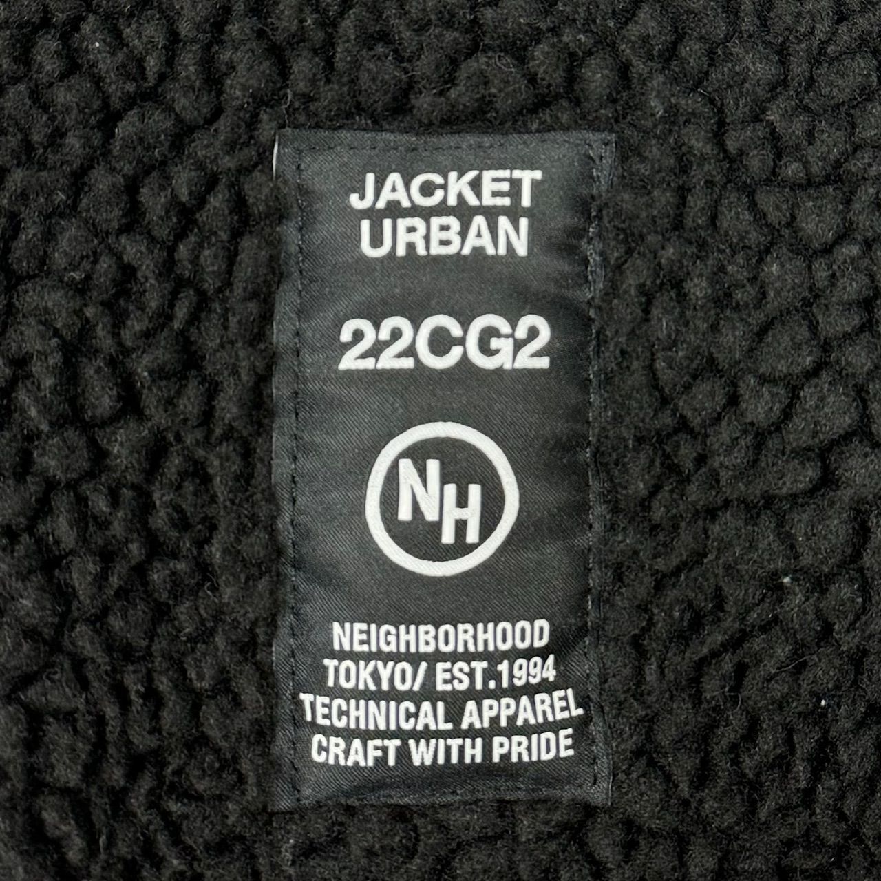 NEIGHBORHOOD 22AW FLEECE JK.PE ボア フリース ジャケット ジップ 