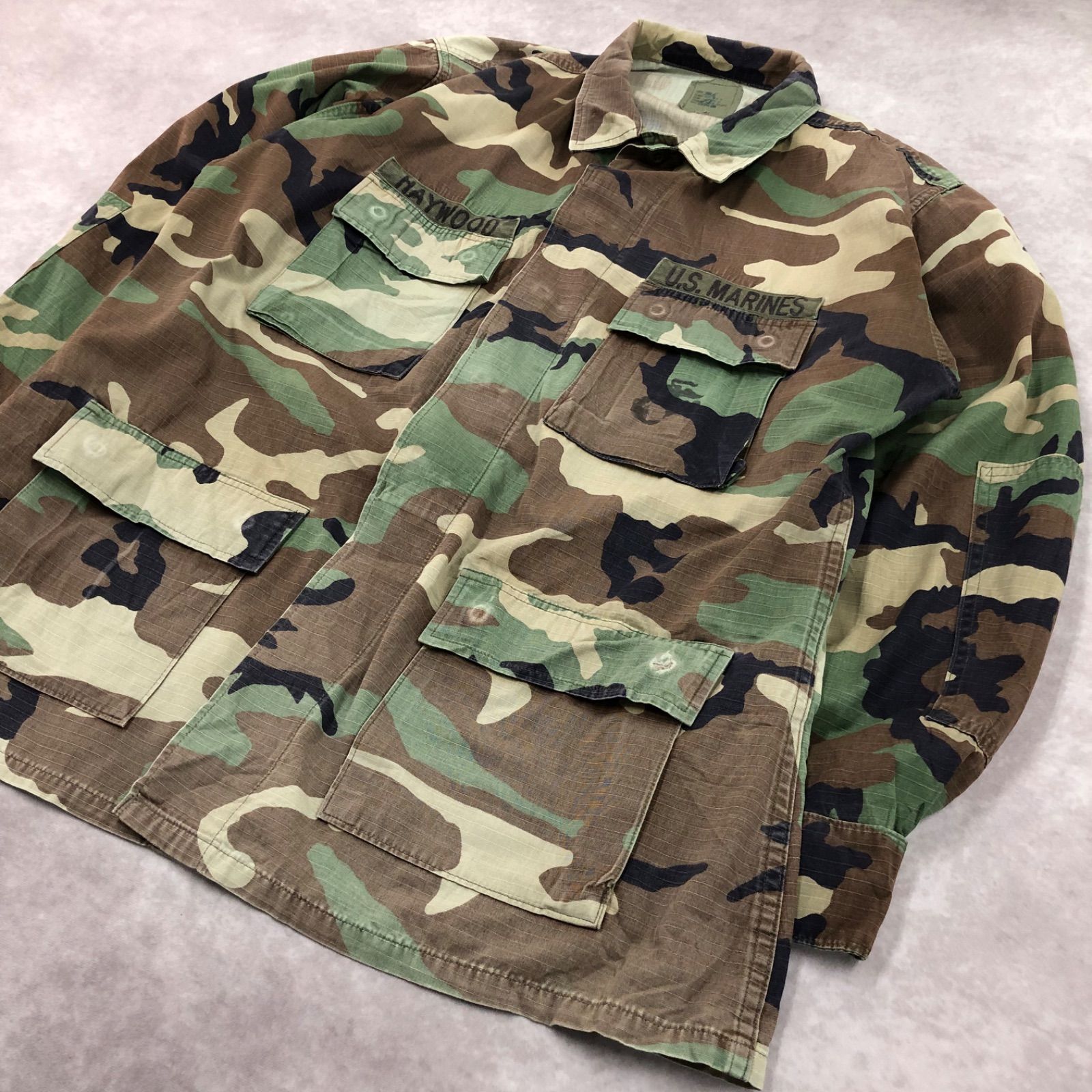 米軍実物 U.S.ARMY カモフラ 迷彩柄 フィールドジャケット ミリタリー