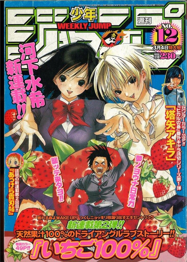 集英社 週刊少年ジャンプ 2002年(平成14年)12 ※河下水希「いちご