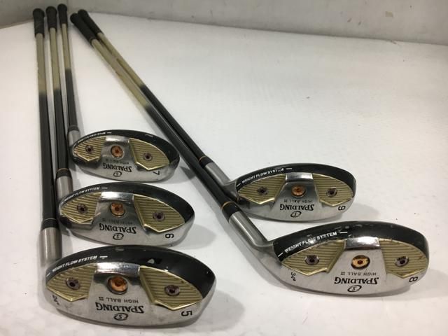 中古ゴルフクラブ】(5本セット)スポルディング ハイボール3