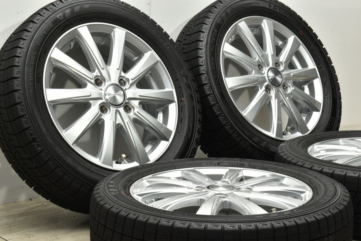 WEDS JOKER 16in 6.5J 浅黒い +53 PCD114.3 DUNLOP