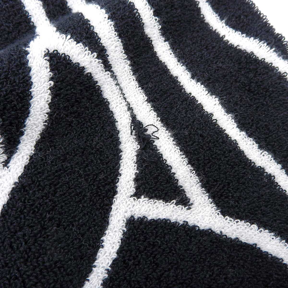 クロムハーツ セメタリークロス ビーチ タオル ユニセックス ブラック ホワイト CHROME HEARTS アパレル 小物