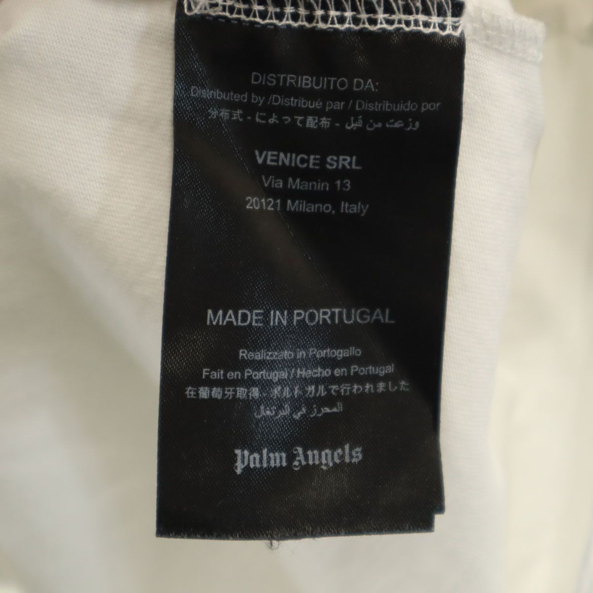 Palm Angels パームエンジェルス ポルトガル製 半袖 Tシャツ L