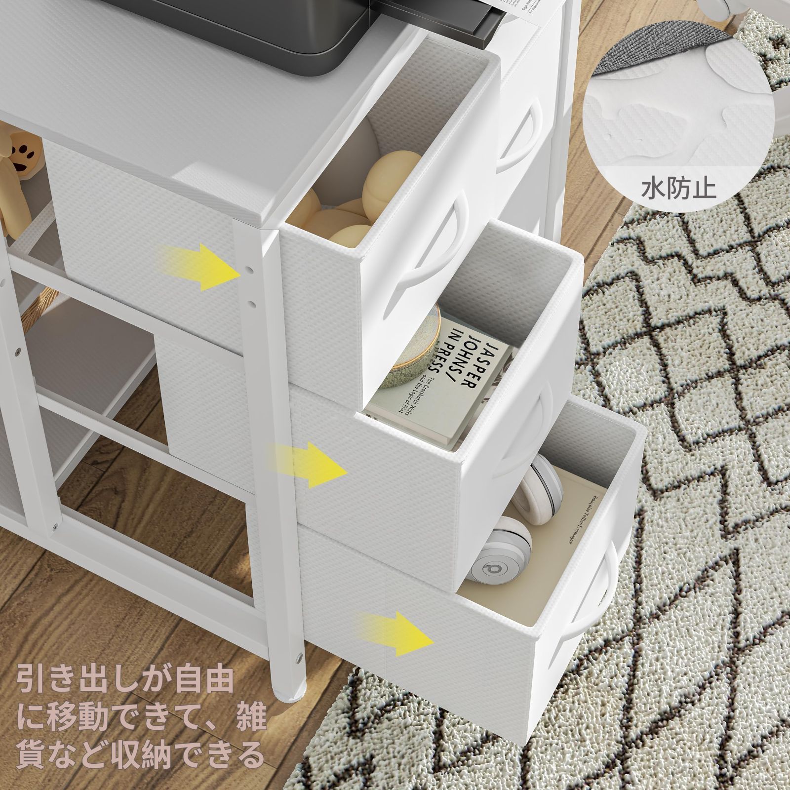 【数量限定】 在庫セール LunarLight PCパソコンデスク幅108*奥行50-80*高さ72cm テレワーク 机 L型左右組み換え自由 モニタ台の高さ調節 引き出しとコンセント付き 収納たっぷり ゲーミングデスク オフィスデスク 書斎 収納ラック付き カーボン 値引応談