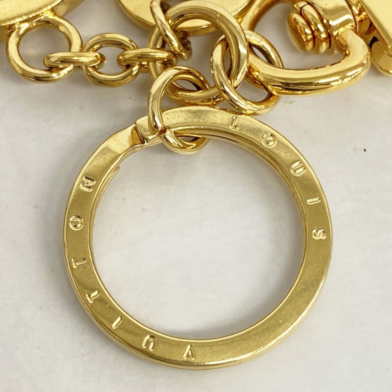 ルイ・ヴィトン キーホルダー ポルトクレLVサークル M68000 ゴールド ルイ・ヴィトン(Louis Vuitton) ルイ・ヴィトン キーホルダー