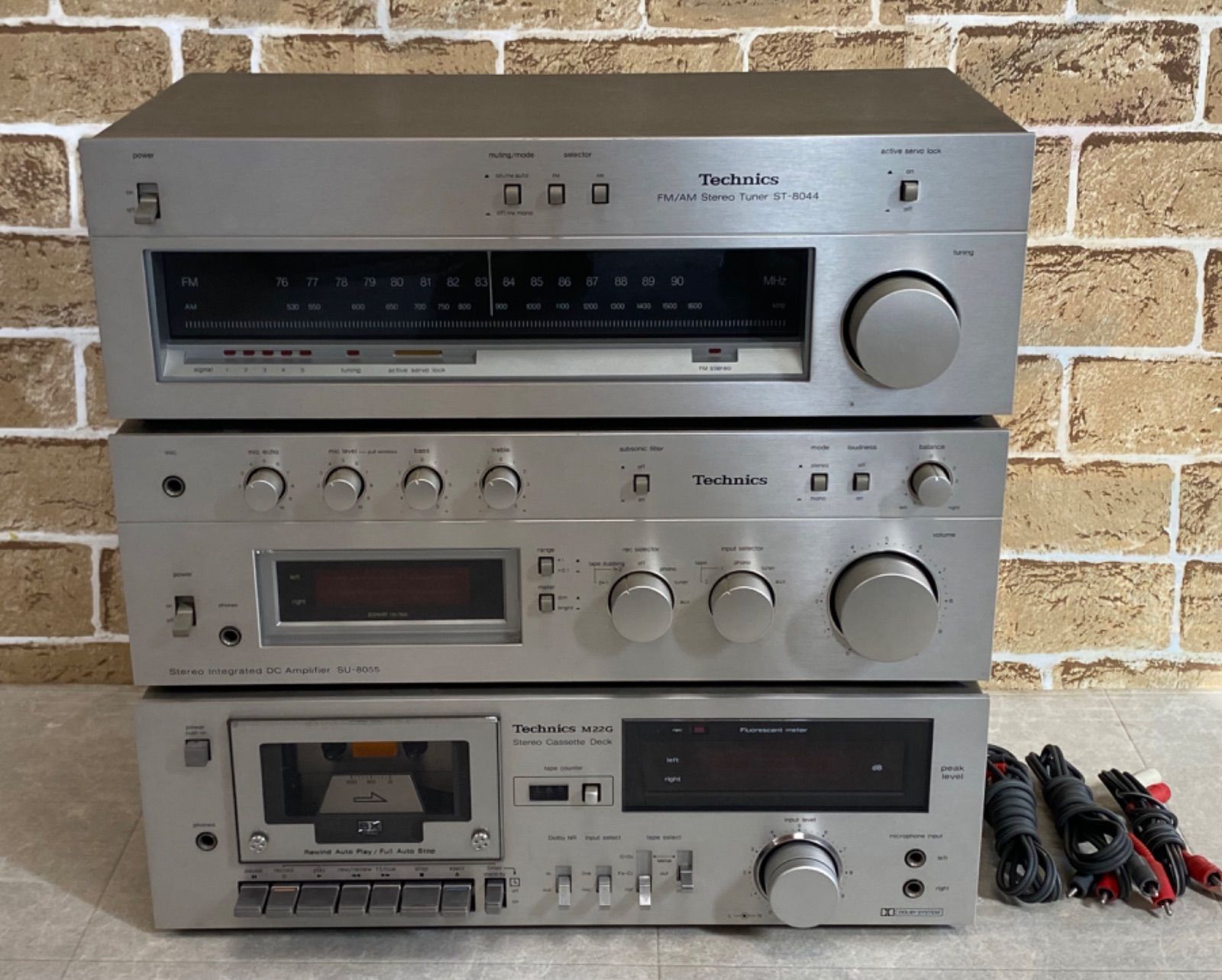 Technics テクニクス システムコンポ チューナー ST-8 アンプ SU-6