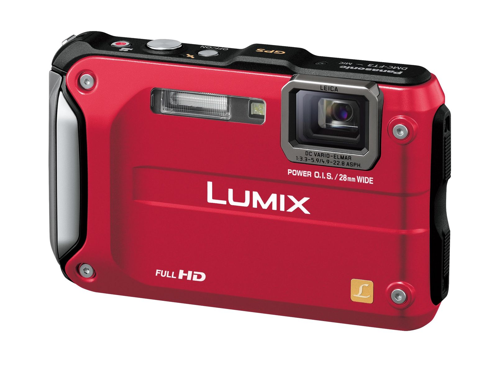 中古】パナソニック デジタルカメラ LUMIX FT3 スパーキーレッド
