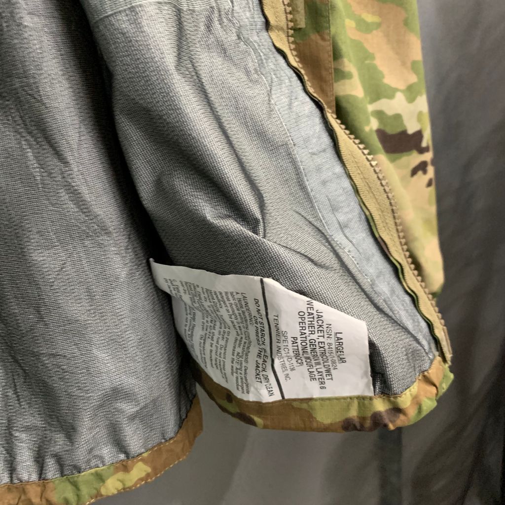 US ARMY 米軍 ECWCS GEN3 level 6 マルチカム GORE TEX ゴアテックス