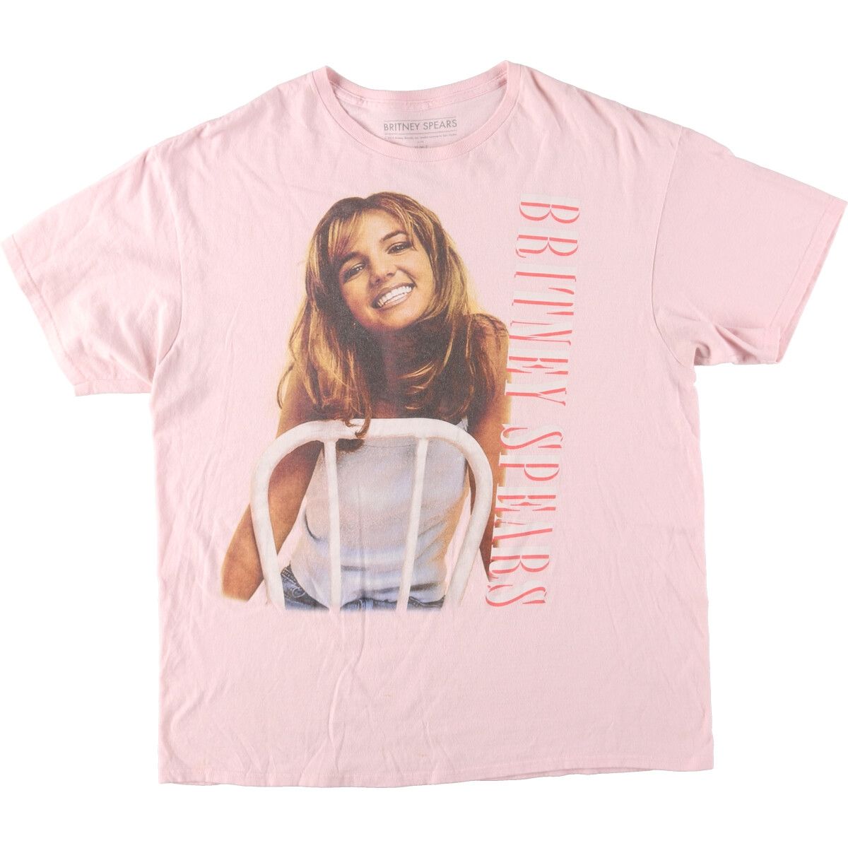 古着 Britney Spears ブリトニースピアーズ バンドTシャツ バンT メンズXL/eaa433310