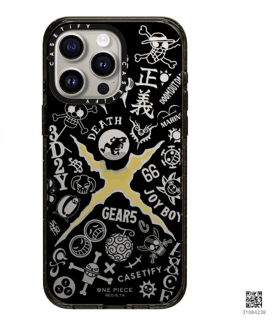 CASETIFY ONE PIECE Gear 5 Motif Case iphoneケース CASETiFY x ONE PIECE Gear 5 Mirror Case with MagSafe for iPhone 15