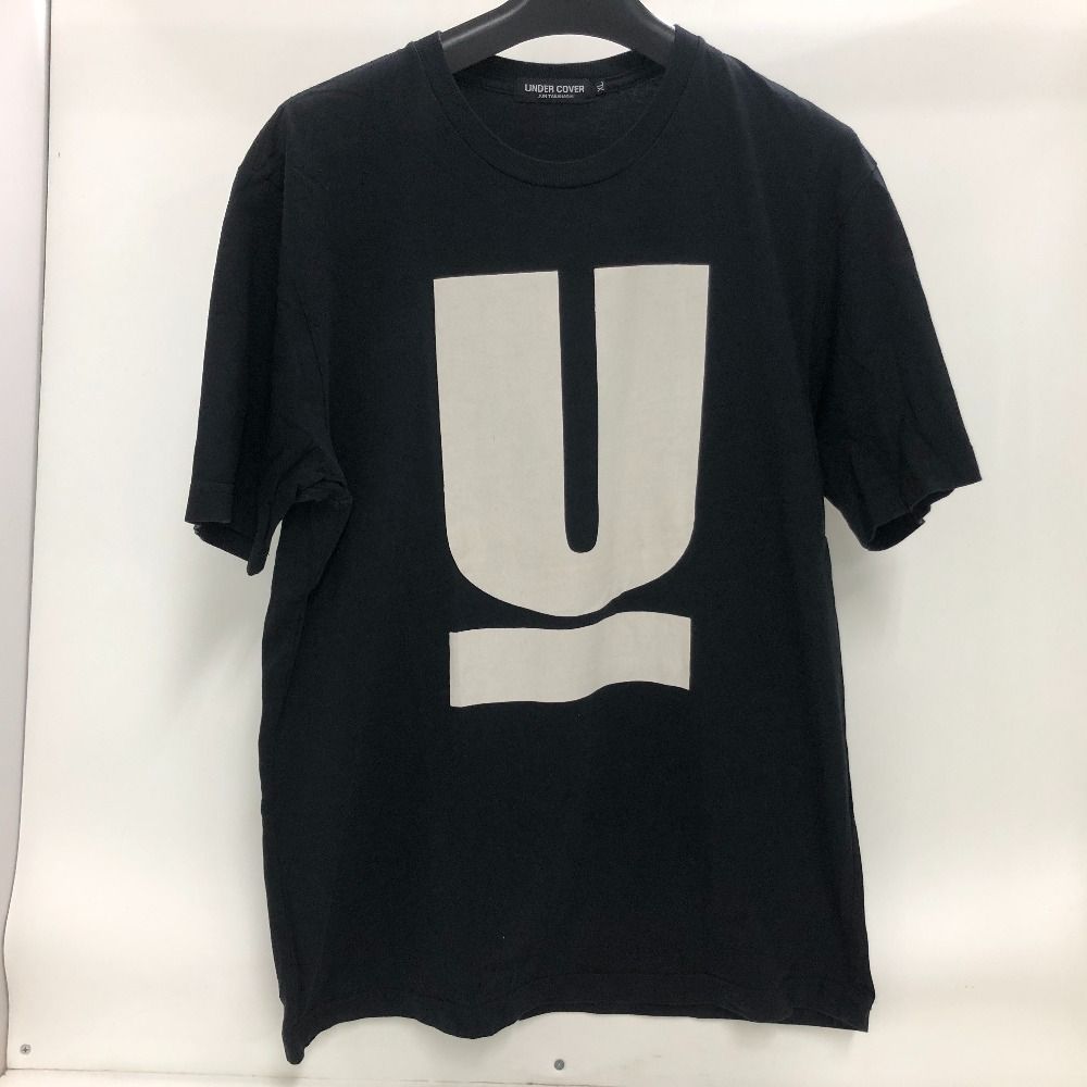 美品 アンダーカバーxフラッグメント ノースリーブTシャツ サイズM 02w17439 アンダーカバー UNDERCOVER プリントTシャツ ブラック
