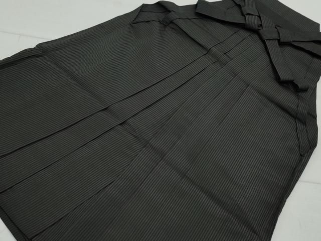 平和屋着物●男性 馬乗り袴 間道 正絹 CAAX1108vf