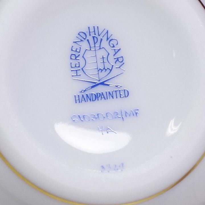 ヘレンド HEREND ◆ ミルフルール クマ 小物入れ ベア ボンボニエール ヘレンド HEREND ◇ ミルフルール クマ 小物入れ ベア ボンボ