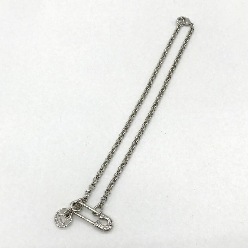 ヴィヴィアンウエストウッド シルバー 安全ピンネックレス 20/21新作☆vivienne westwood☆LUCRECE安全ピンネックレス