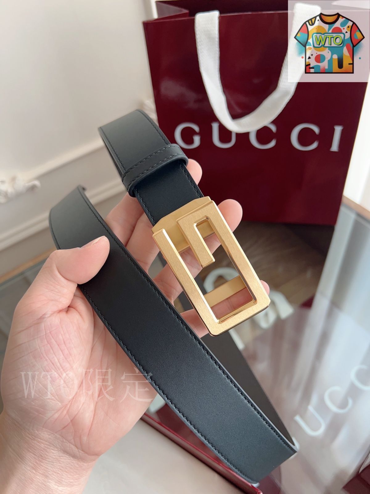 今日WTO】Gucci Auto-Smooth Buckle Belt（グッチ オート