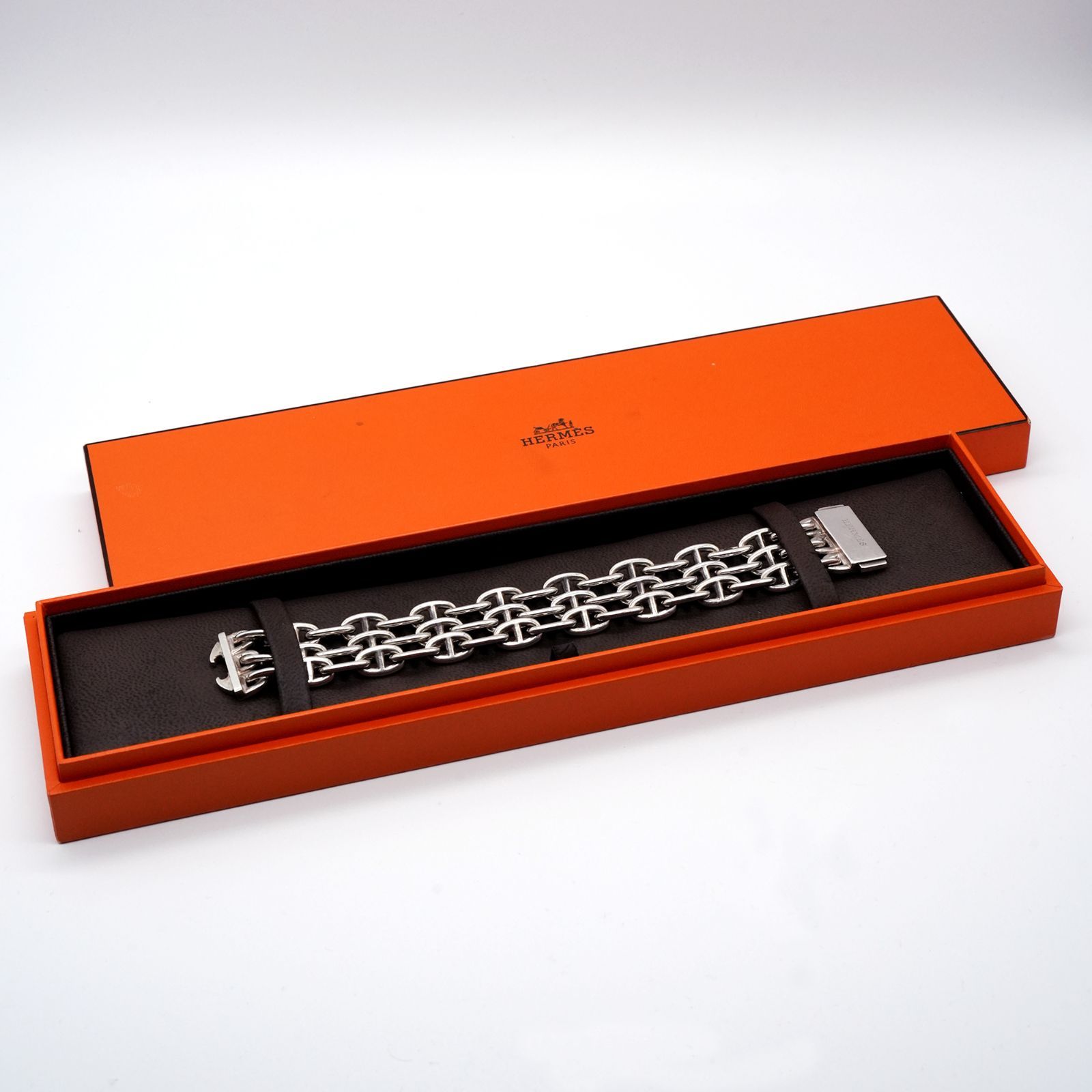 Hermès - 3 Chaîne d'Ancre Bracelet / エルメス - 3連シェーヌダンクル ブレスレット