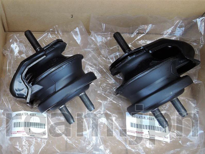 トヨタ純正 MX83 チェイサー マークⅡ マーク2 エンジンマウント 2個 Toyota Genuine Chaser Mark2 MarkⅡ Engine Mount JDM