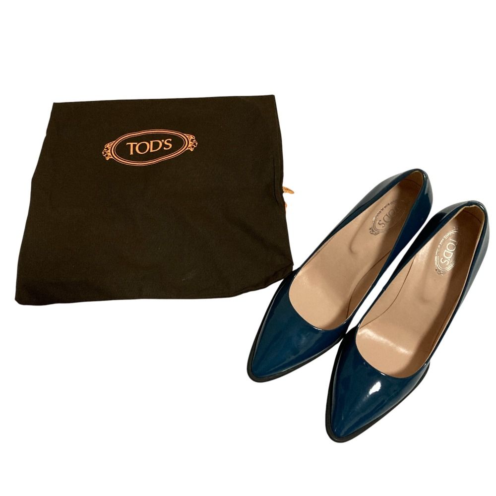 トッズ パテントレザー