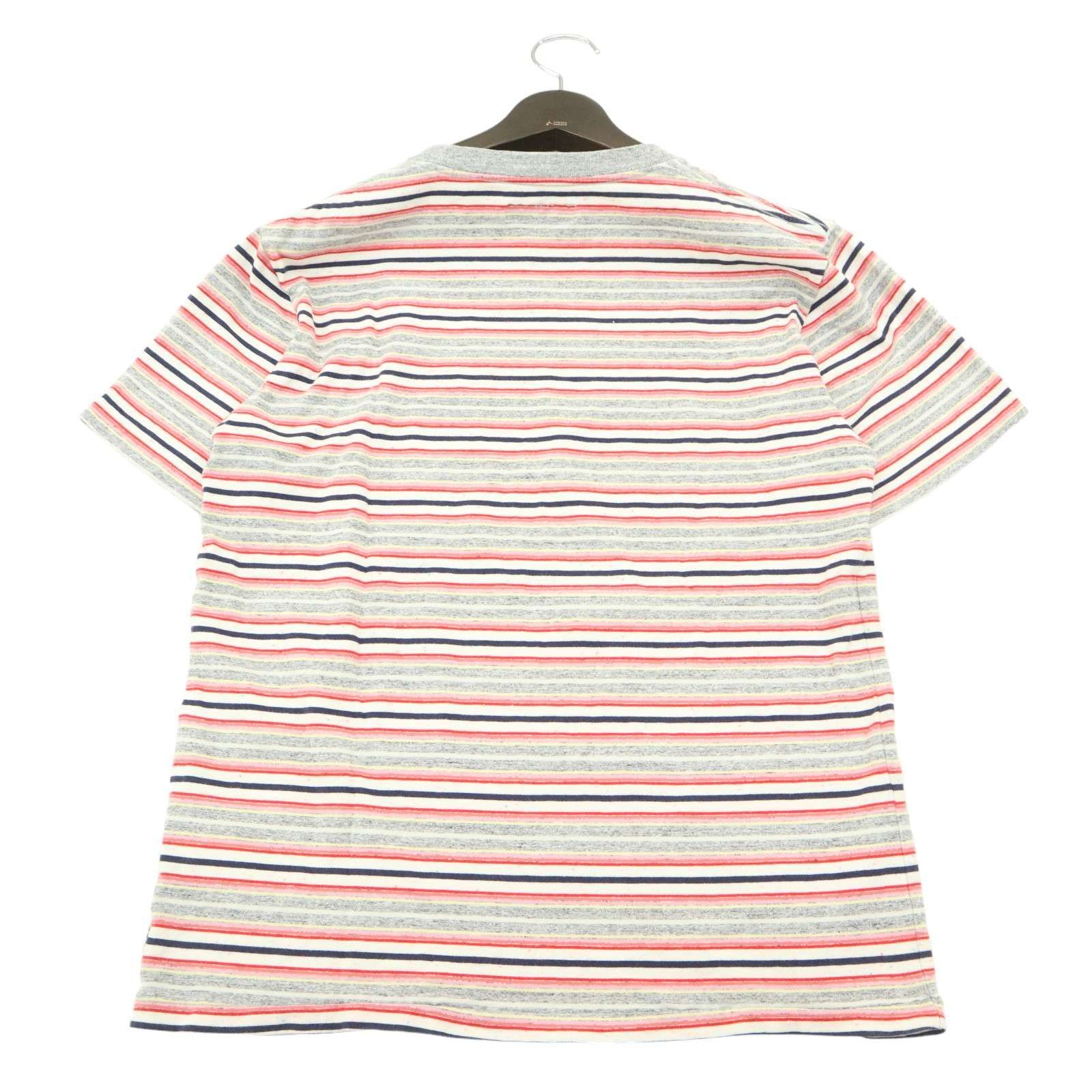 ☆HRM/ハリウッドランチマーケット　H刺繍入り.七分袖ストレッチ.ラグランフライスTシャツ　サイズ3（L）　2枚セット！ HOLLYWOOD RANCH MARKET｜ストレッチフライス ハーフスリーブ 七分袖T