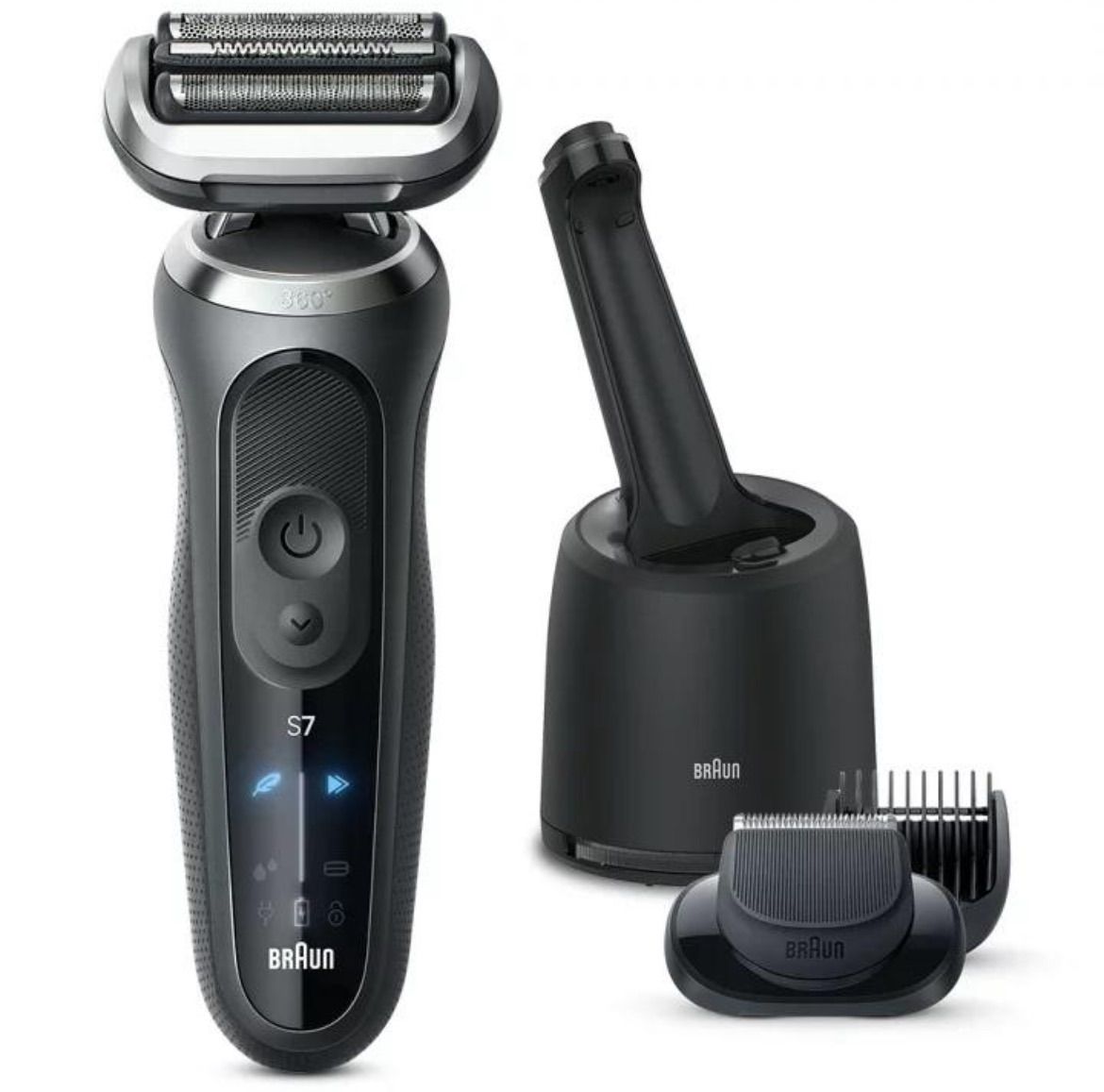 ブラウン BRAUN メンズシェーバー シリーズ7 充電式 3枚刃 洗浄