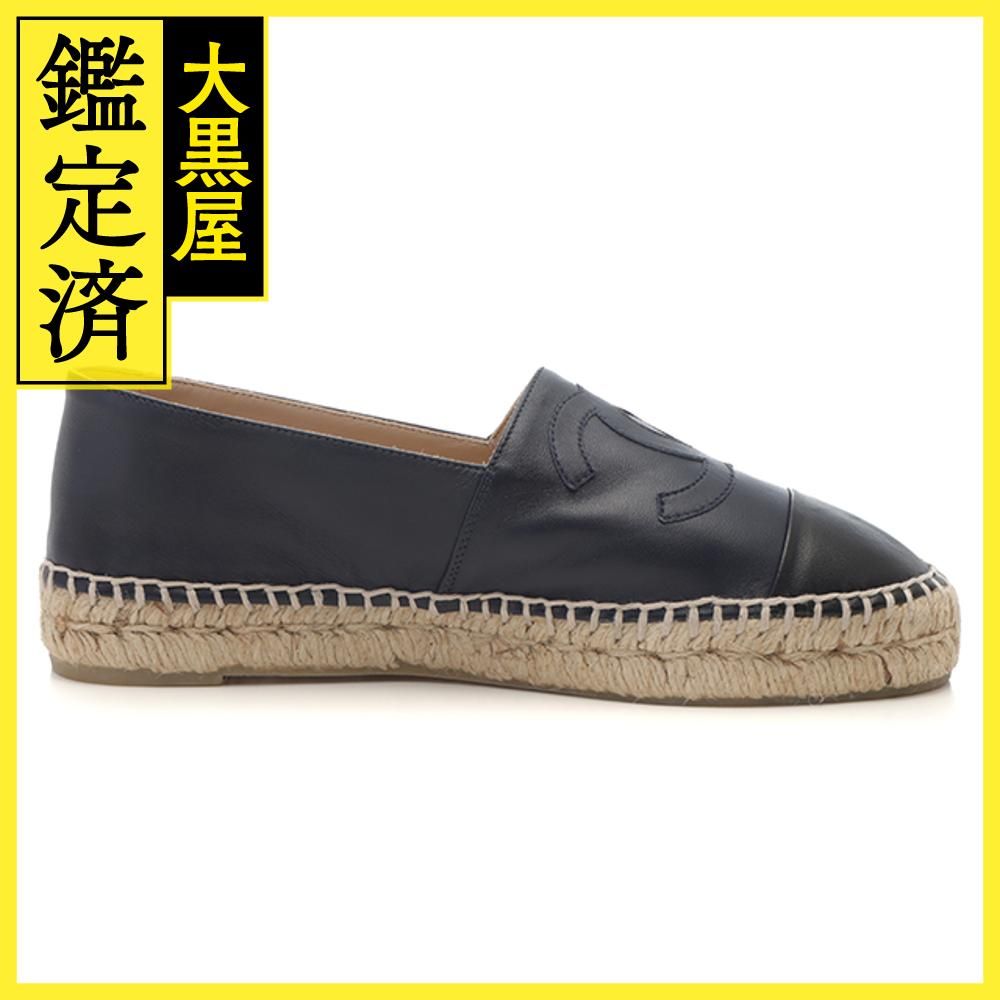 シャネル ココマークエスパドリーユ