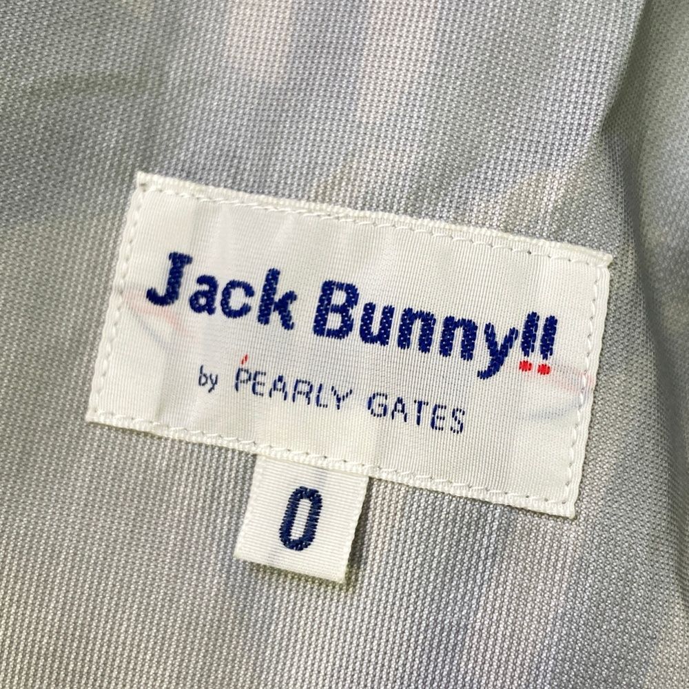サイズ：0 JACK BUNNY ジャックバニー フード付 ジップジャケット 総柄