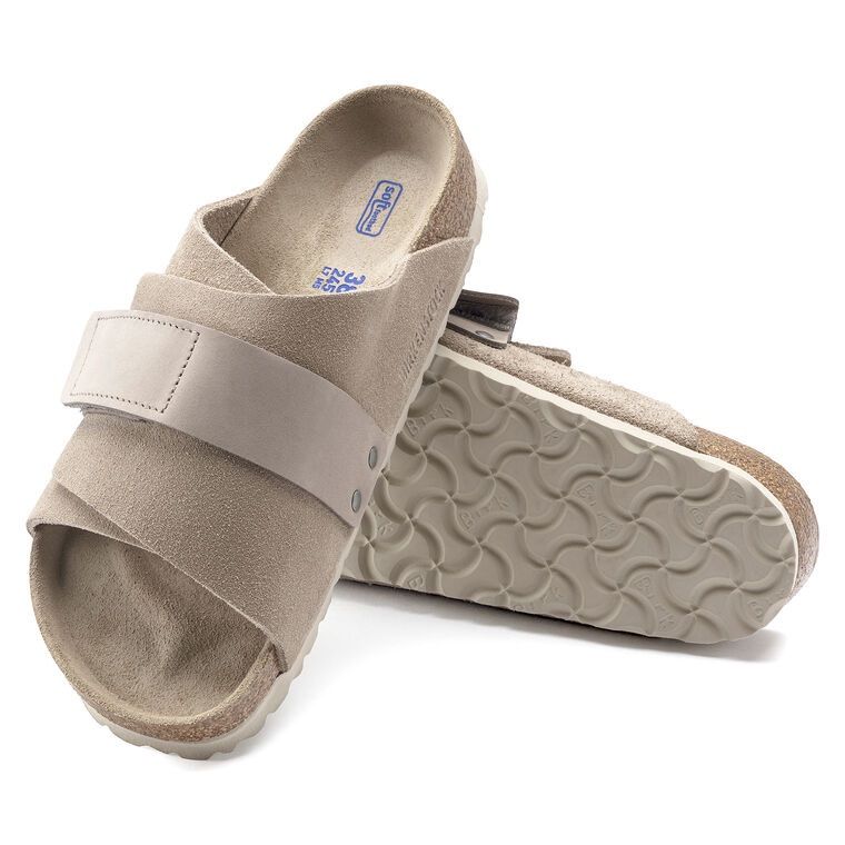 BIRKENSTOCK ビルケンシュトック Kyoto キョウト グレイトープ サンダル レディース - メルカリ