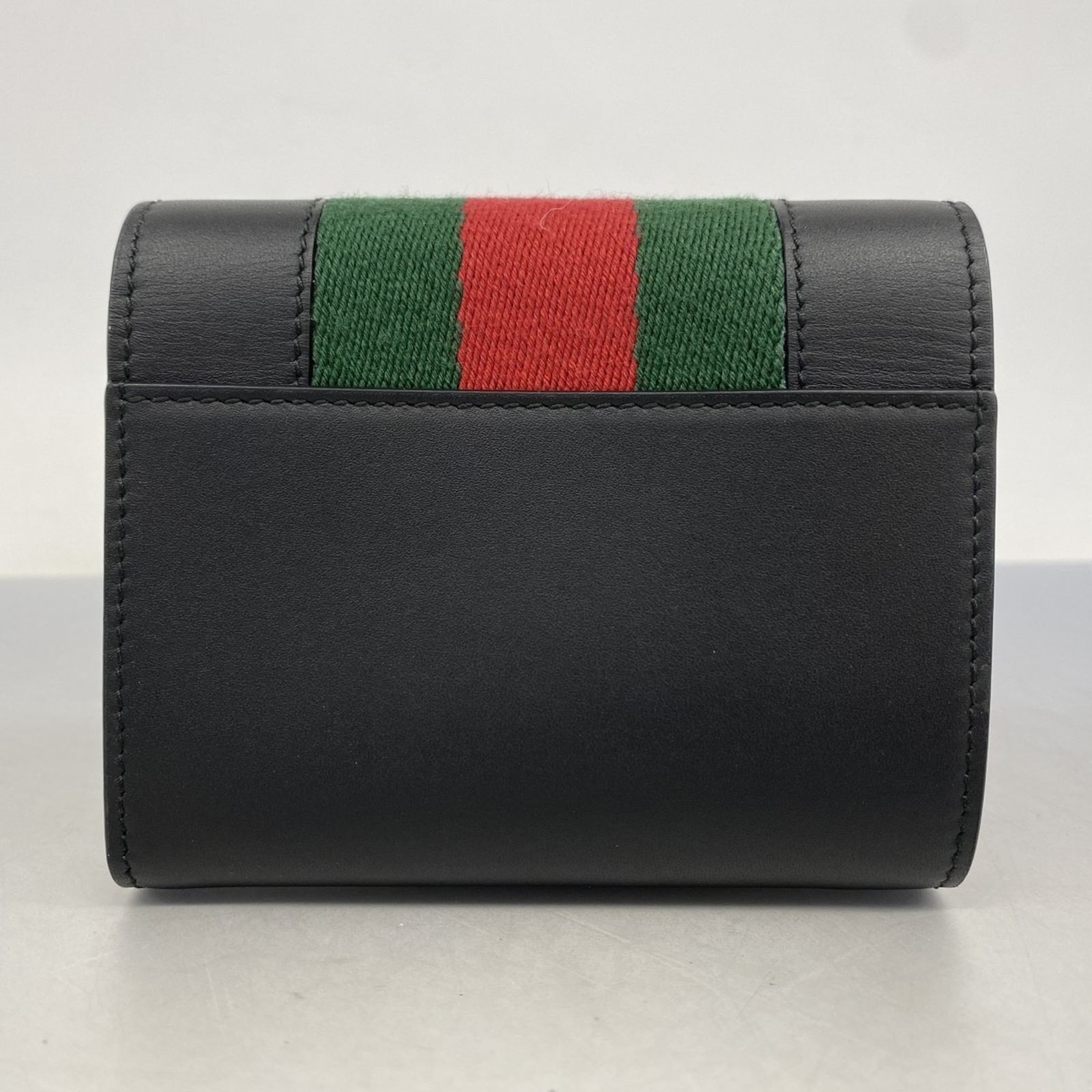 グッチ(Gucci) グッチ 三つ折り財布 シェリーライン シルヴィ