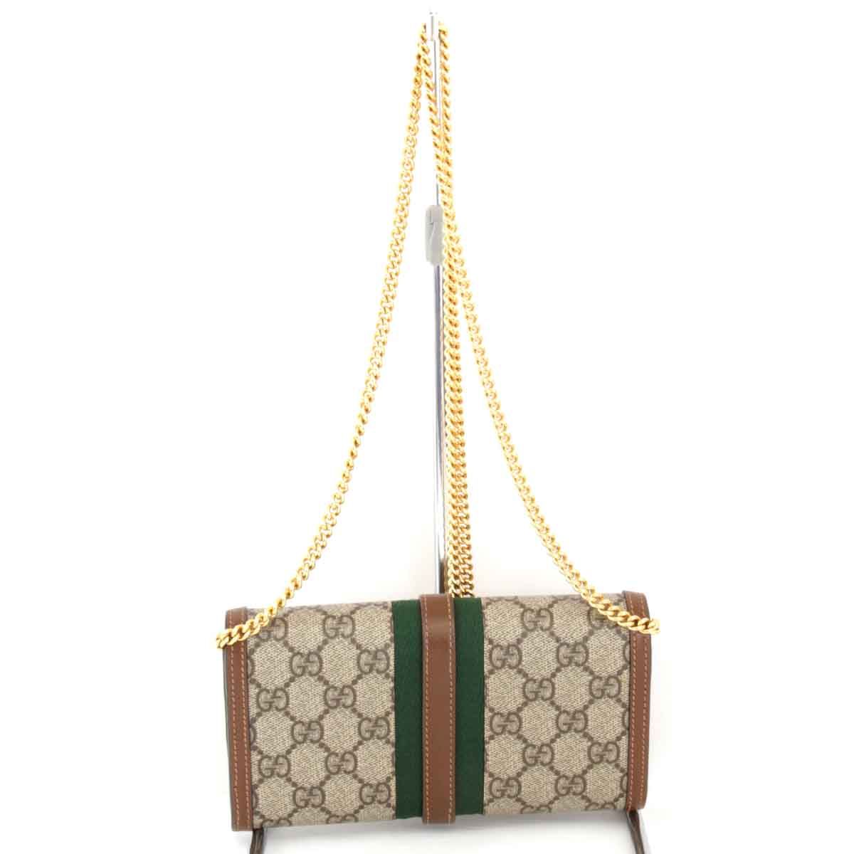美品『USED』 グッチ ジャッキー チェーンウォレット 652681・2184
