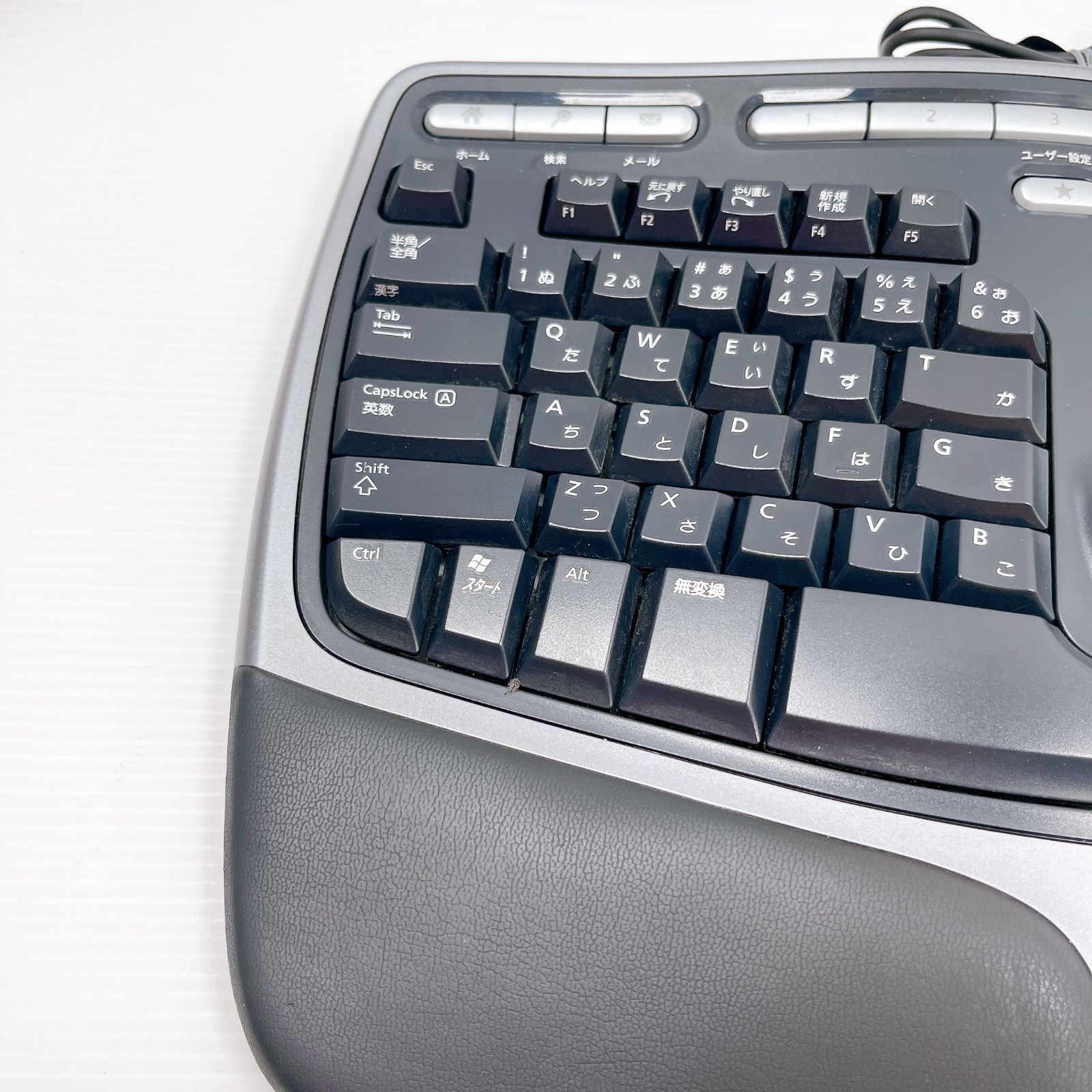 美品 マイクロソフト エルゴノミックキーボード 4000 KU-0462