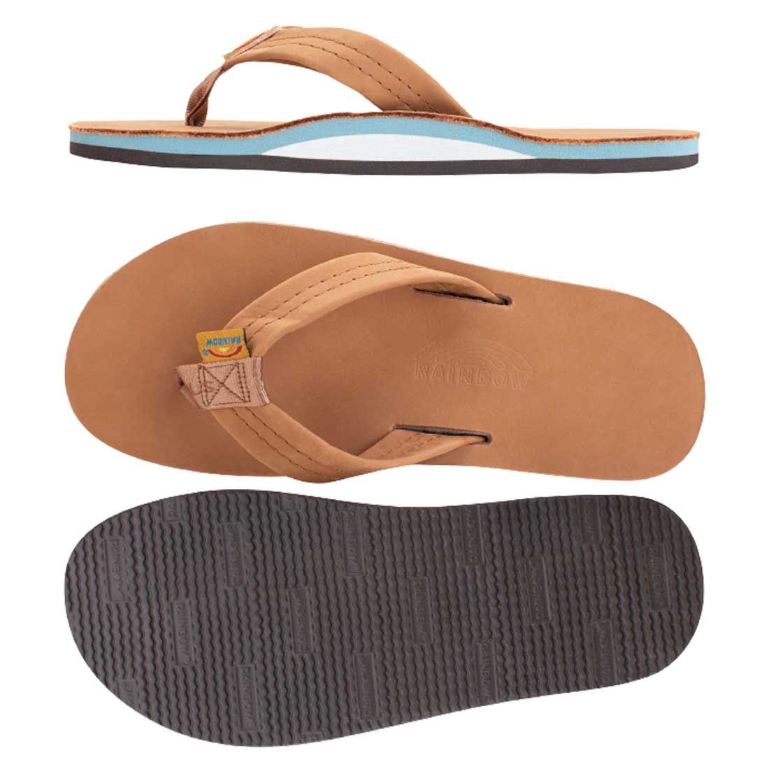 (SALE)RAINBOW SANDALS(レインボーサンダル)ビーチサンダル スリッパ クラシック レザー サーファー シングルレイヤー(薄底) メンズ 301ALTS0 