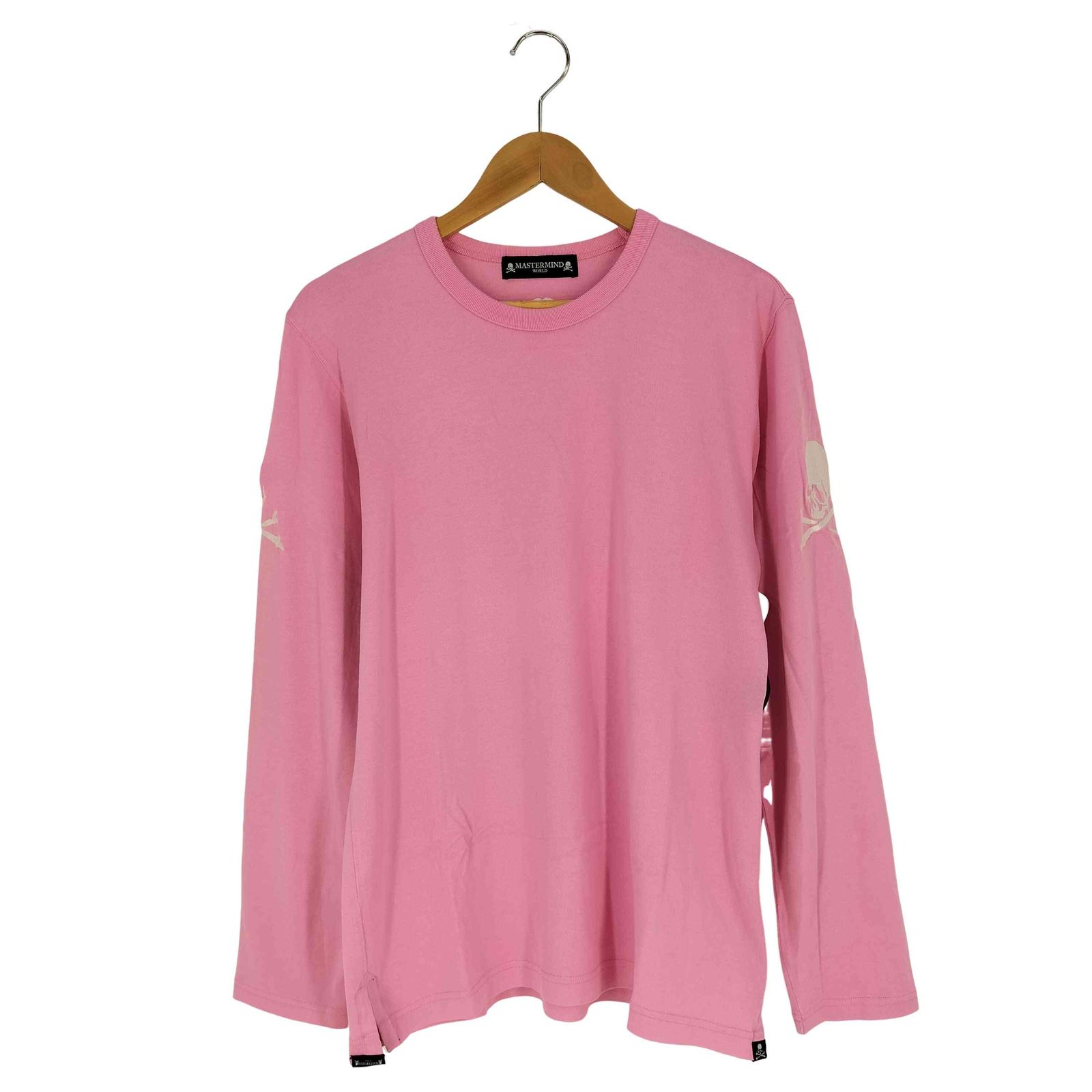 mastermind マスターマインド ロングTシャツ マスターマインド mastermind EMBROIDERED L/S TEE ロング