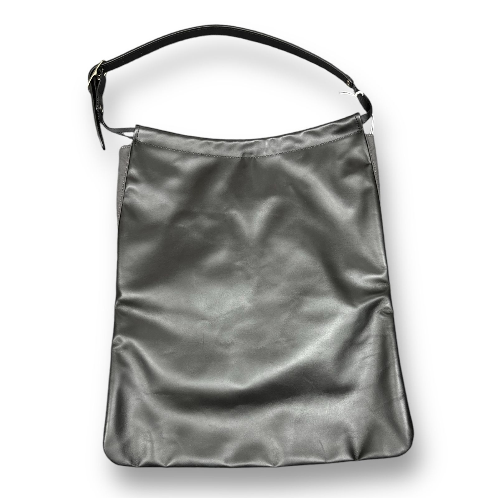 未使用品 texnh TRIANGLE SHOULDER レザーショルダーバッグ 定価