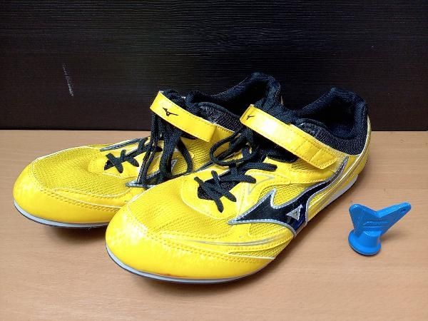 MIZUNO ミズノ シティウスウイング2 U1GA182509 陸上スパイク 27.5cm イエロー×ブラック
