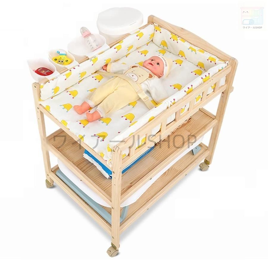 未使用品　3way カトージ & ミッキー　ベビーベッド　おむつ替えテーブル付き 未使用品 3way カトージ & ミッキー ベビーベッド おむつ替え