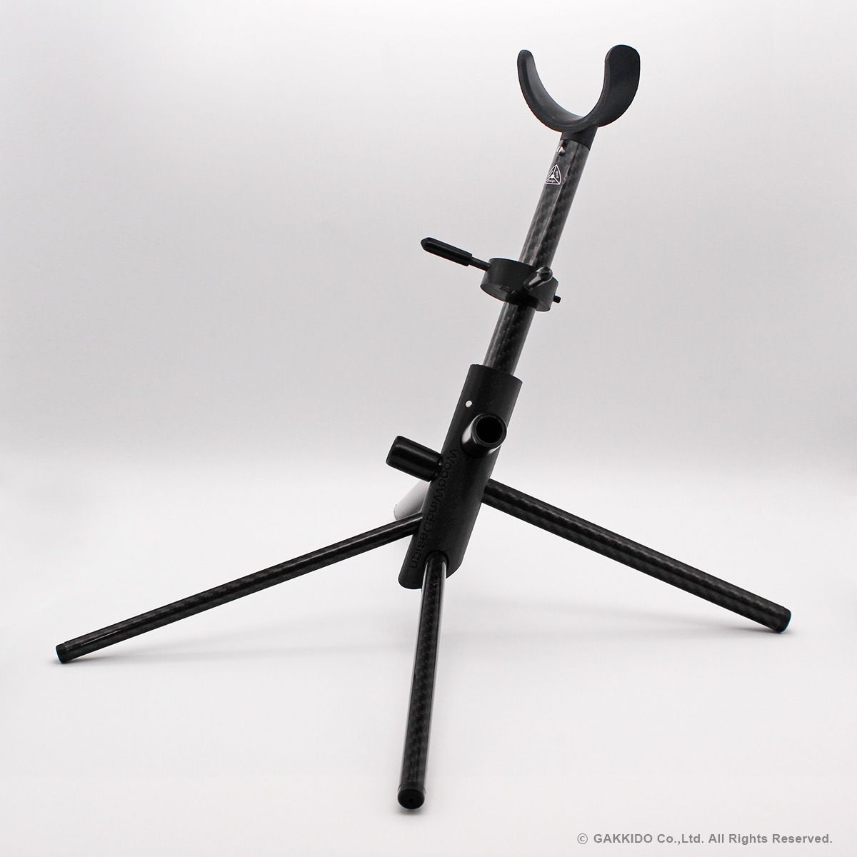 WoodWindDesign ウッドウインドデザイン カーブドソプラノサックス用スタンド カーボンファイバー製